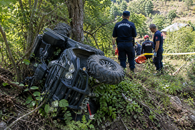 Artvin'de devrilen ATV'nin sürücüsü hayatını kaybetti
