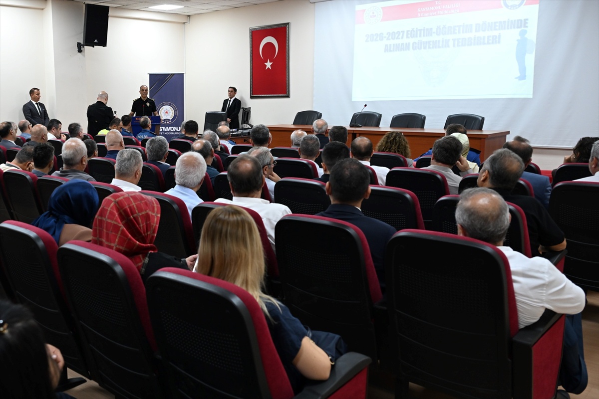 Kastamonu\'da okullarda güvenlik toplantısı