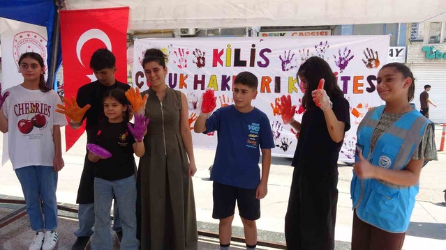 Kilis'te COP31 farkındalık etkinliğinde çocuklarla geri dönüşüm yapıldı