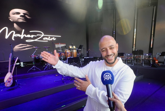 Maher Zain, 10 yıl aradan sonra çıkan 'Back To You' ile İstanbul'da sahnedeydi