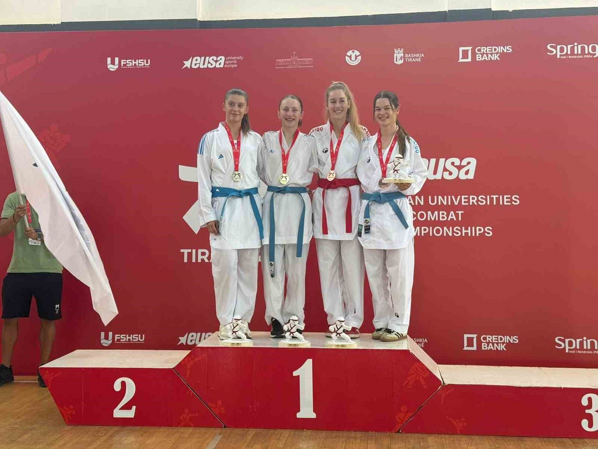 Manisa Celal Bayar Üniversitesi sporcusu Büber, Avrupa\'da altın ve bronz kazandı