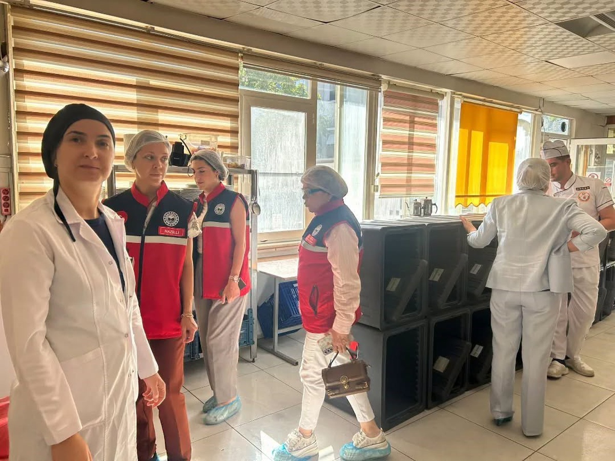 Nazilli\'de okul ve öğretmenevi yemekhaneleri hijyen denetiminden geçti