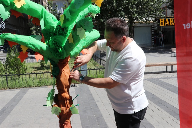 Siirt'te çocuklara çevre ve iklim farkındalığı etkinliği düzenlendi