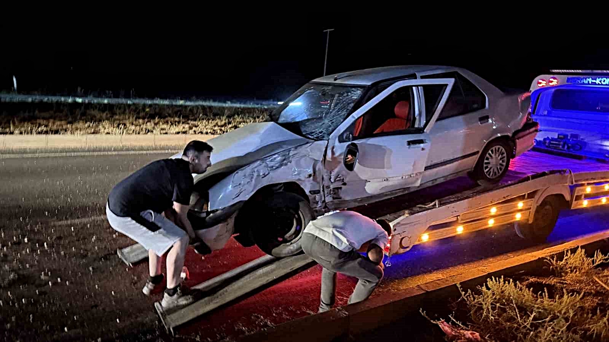 Siverek\'te iki araç çarpıştı, 2 kişi yaralandı; hayati tehlikeleri yok