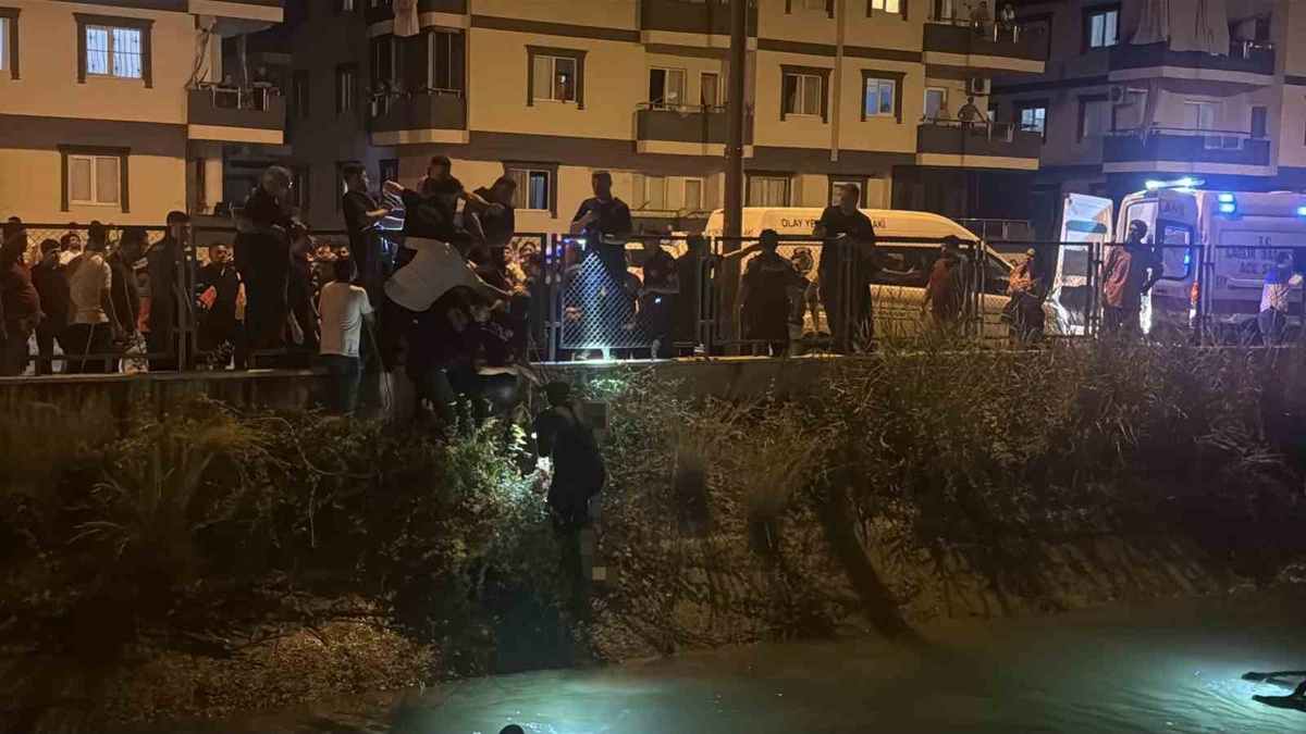 Tarsus\'ta sulama kanalına serinlemek için giren 12 yaşındaki çocuk boğuldu
