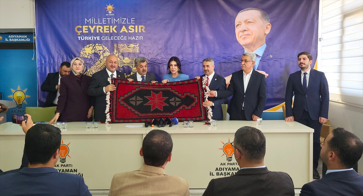 AK Partili Ayan Adıyaman\'da konuştu, \'yeni bir Adıyaman var\' dedi