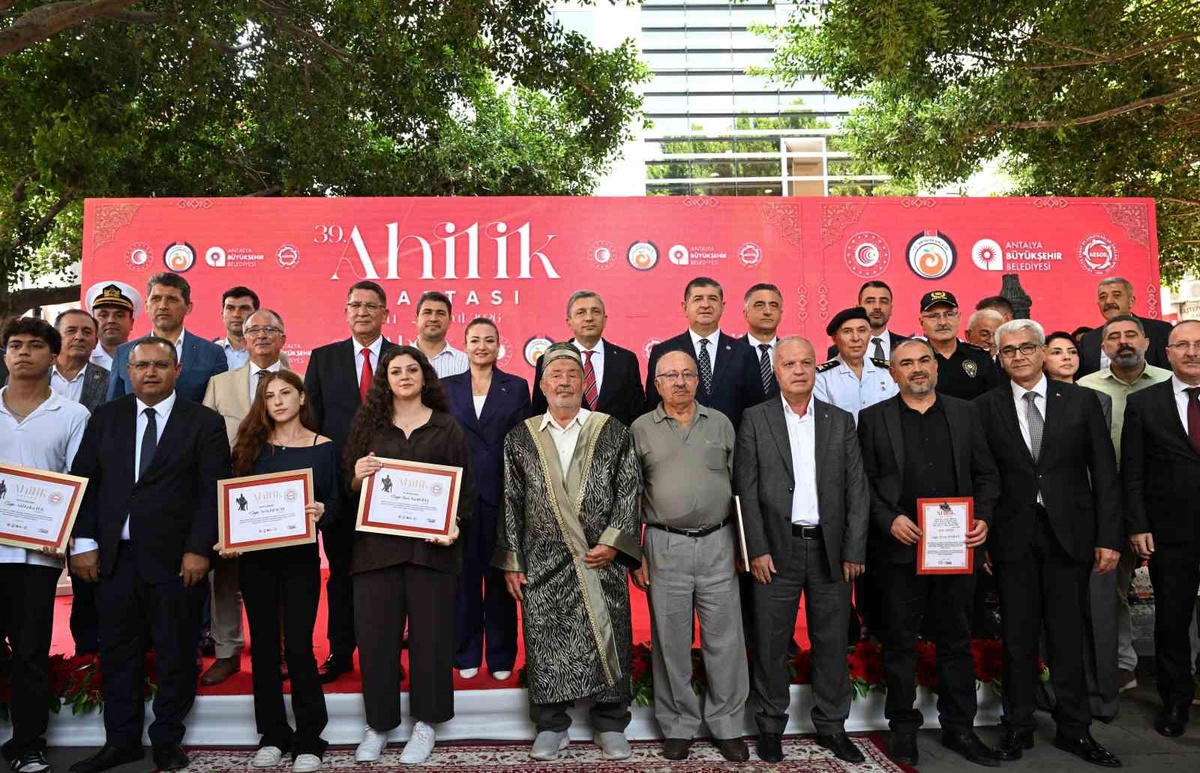 Antalya’da Ahilik Haftası başladı