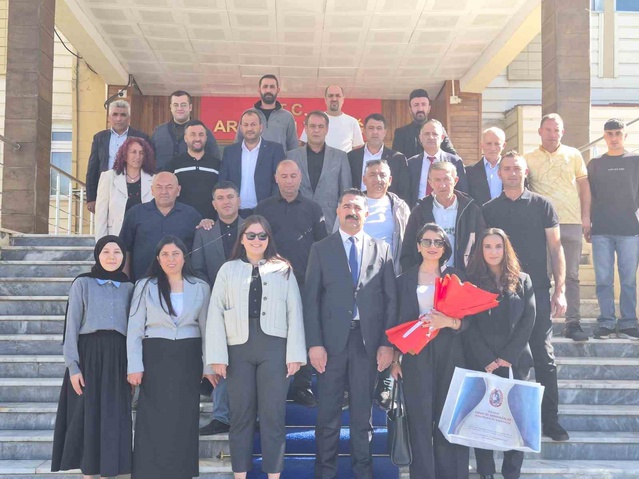Ardahan'da 39. Ahilik Kültürü Haftası için çelenk töreni düzenlendi