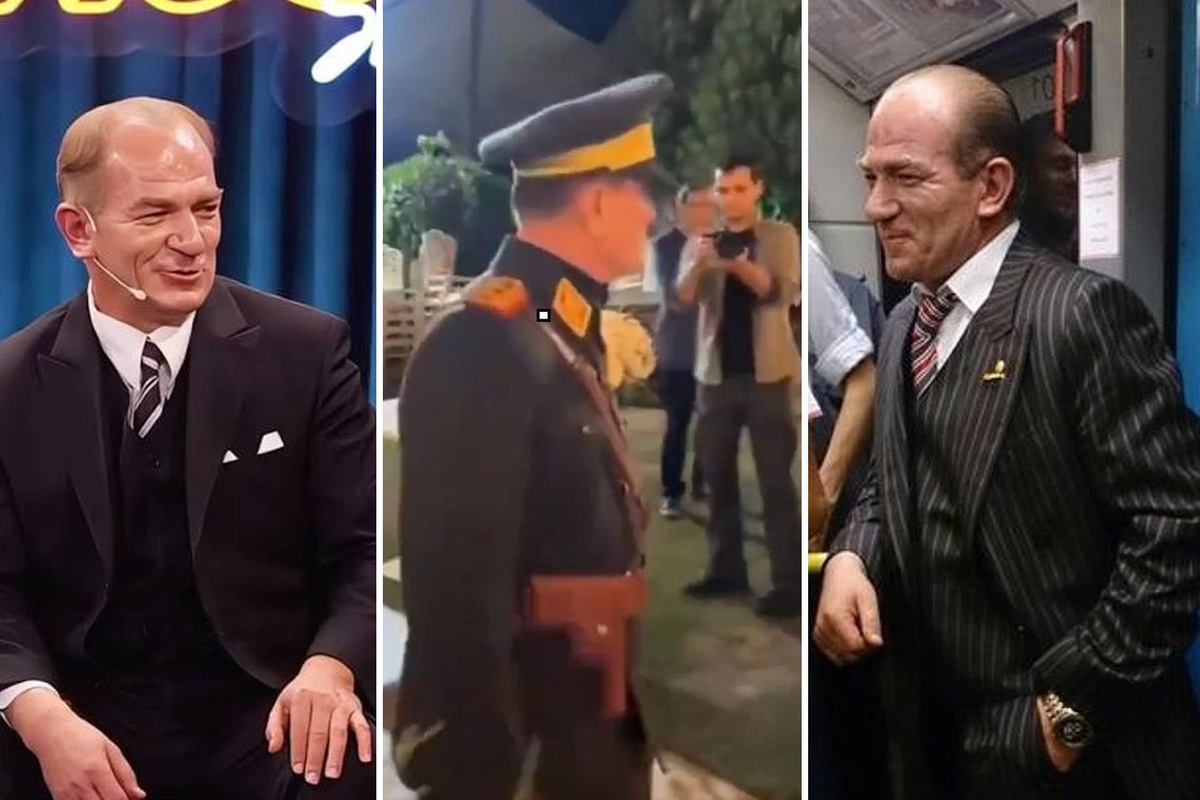 Atatürk\'e benzeyen şahısların kavgası