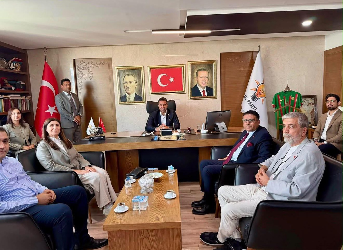 CHP Diyarbakır İl Başkanı Eke, AK Parti İl Başkanı Sümer\'i ziyaret etti