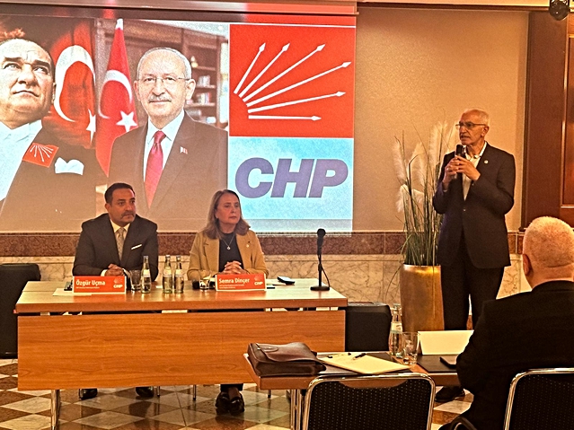 CHP heyeti Almanya'da üç günlük örgütlenme programını tamamladı
