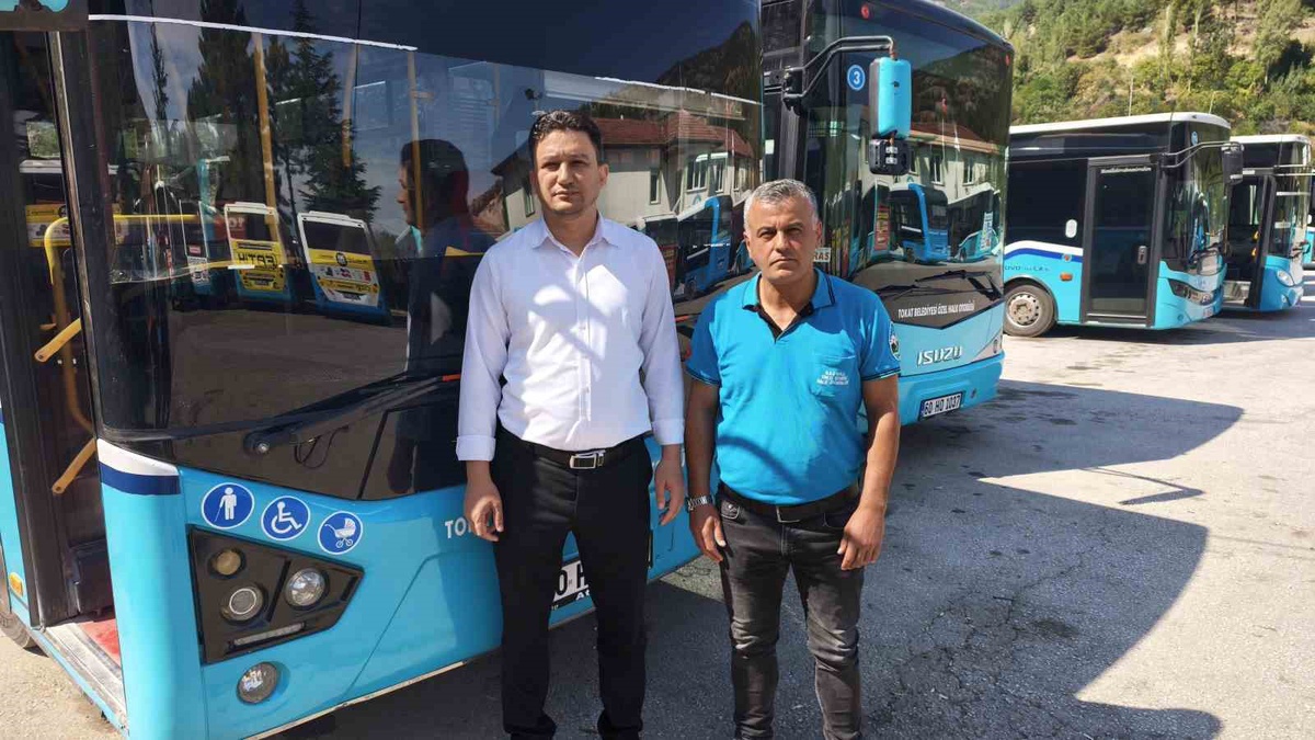 Tokat\'ta otobüs şoförü fenalaşan yolcu için güzergahını değiştirdi