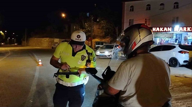 Keban'da huzur uygulamasında denetimler sıkılaştı, 14 aydır motosiklet kazası yok