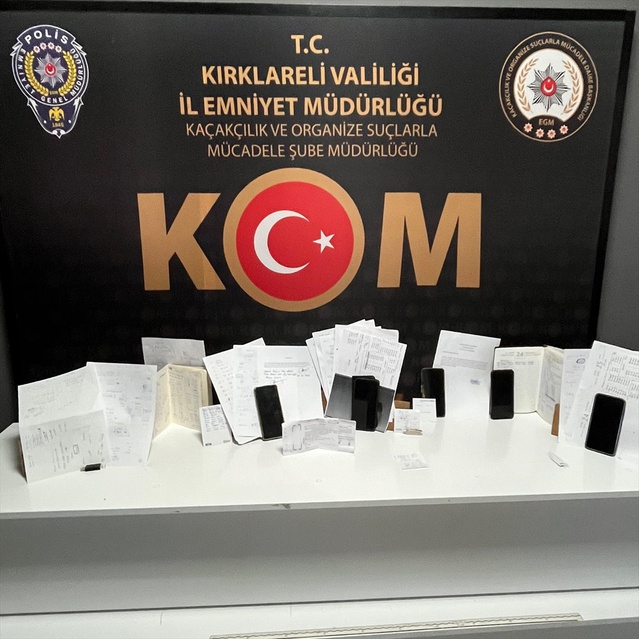 Kırklareli'nde tefecilik ve yağma operasyonunda 4 şüpheli yakalandı