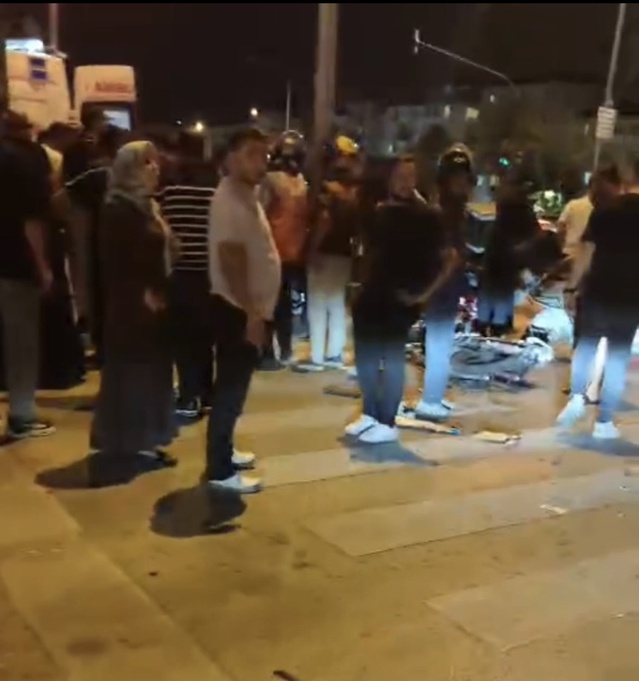Bursa Osmangazi'de kırmızı ışıkta geçen motosiklete çarpan otomobilin sürücüsü gözaltında