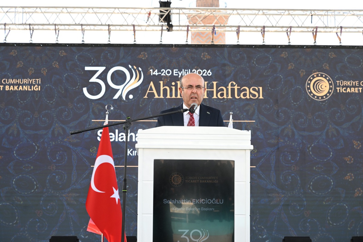 Kırşehir\'de 39. Ahilik Haftası açılışında Ekicioğlu\'ndan birlik ve dürüstlük çağrısı