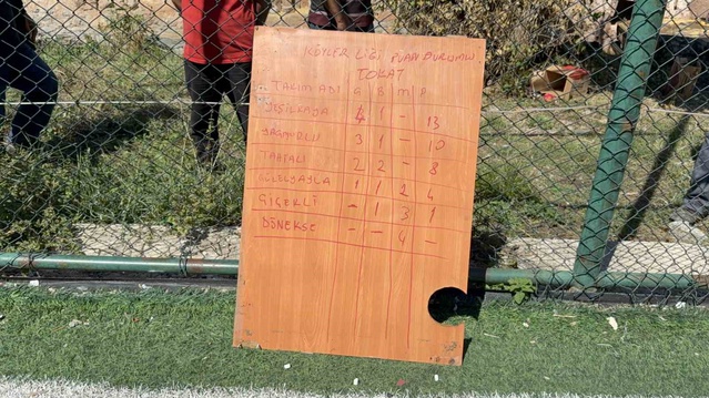 Tokat'ta 6 köyün çocukları 'Köyler Ligi'nde şampiyonluk için mücadele ediyor