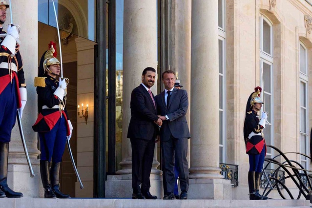 Irak Başbakanı Zeydi Paris'te Macron ile görüştü, 6 mutabakat zaptı imzalandı