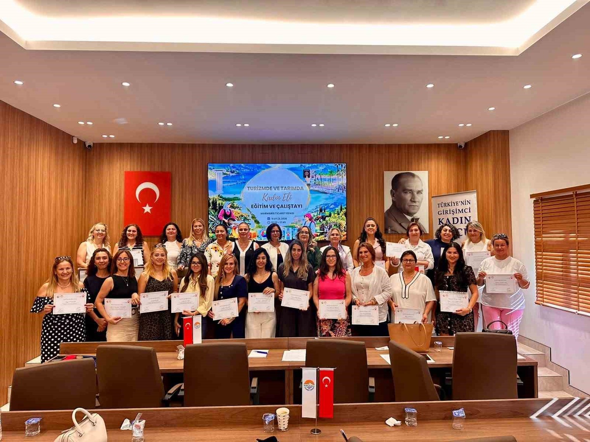 Marmaris\'te çalıştayda kadın girişimciliği ve yerel üretim masaya yatırıldı