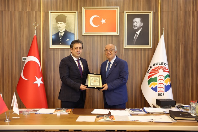 MİKSEN Genel Başkanı Çiçek, Şile Belediye Başkan Vekili Terzi'yi ziyaret etti
