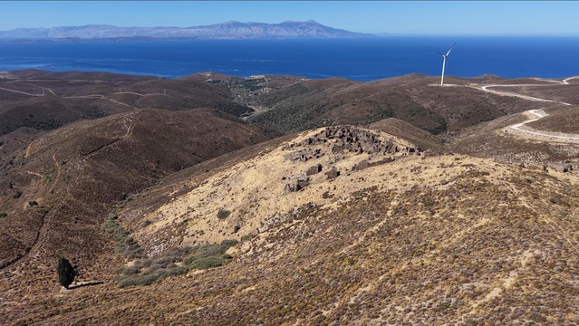 İzmir Karaburun'daki terk edilmiş Sazak köyü, mübadeleden bu yana sessizliğe gömüldü