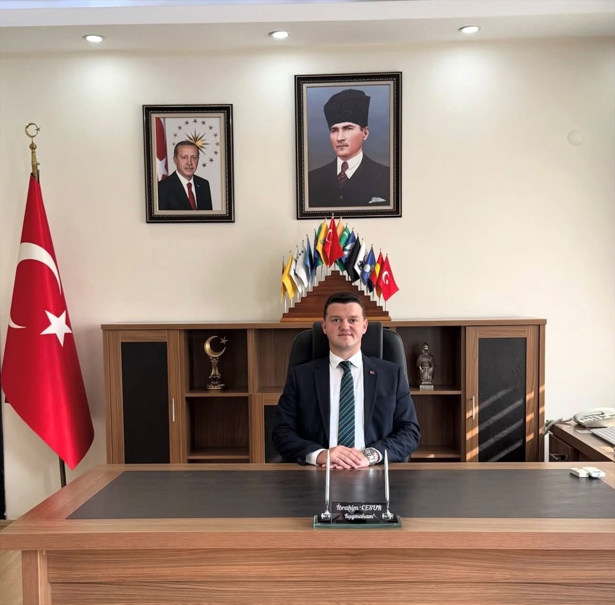 Salıpazarı Kaymakamı Cesur\'dan yeni eğitim yılı mesajı, okullarda hazırlık tamam