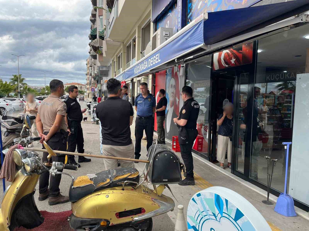 Sinop\'ta sinir krizi geçiren kişi kırdığı cam nedeniyle elinden yaralandı
