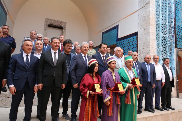 Tokat'ta 39. Ahilik Haftası kapsamında Gökmedrese'de tören düzenlendi
