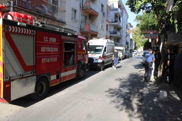 Aydın Efeler'de torunu endişelenip ihbar etti, yaşlı kadın kapıyı kendisi açtı