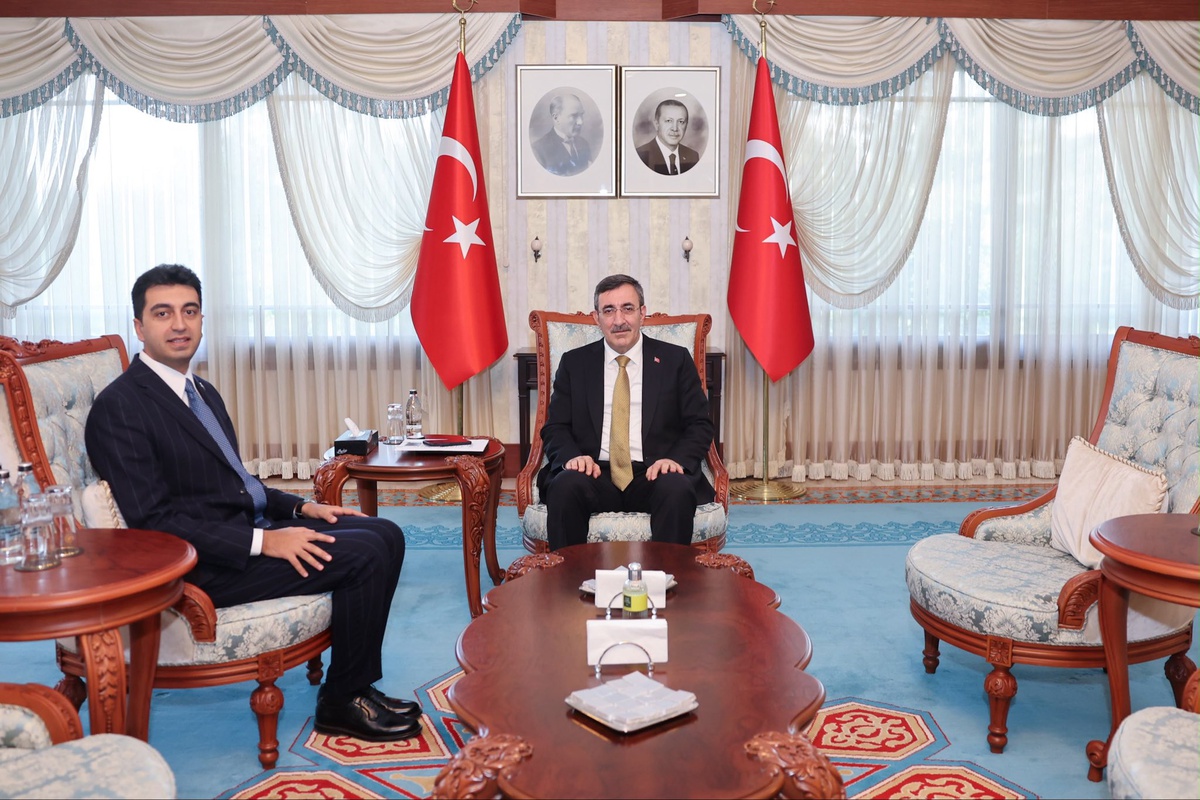 Tuzla Belediye Başkanı Bingöl, Cumhurbaşkanı Yardımcısı Yılmaz ile görüştü