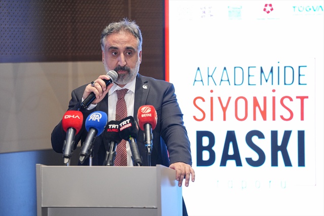TÜGVA ev sahipliğinde 'Akademide Siyonist Baskı Raporu' tanıtıldı