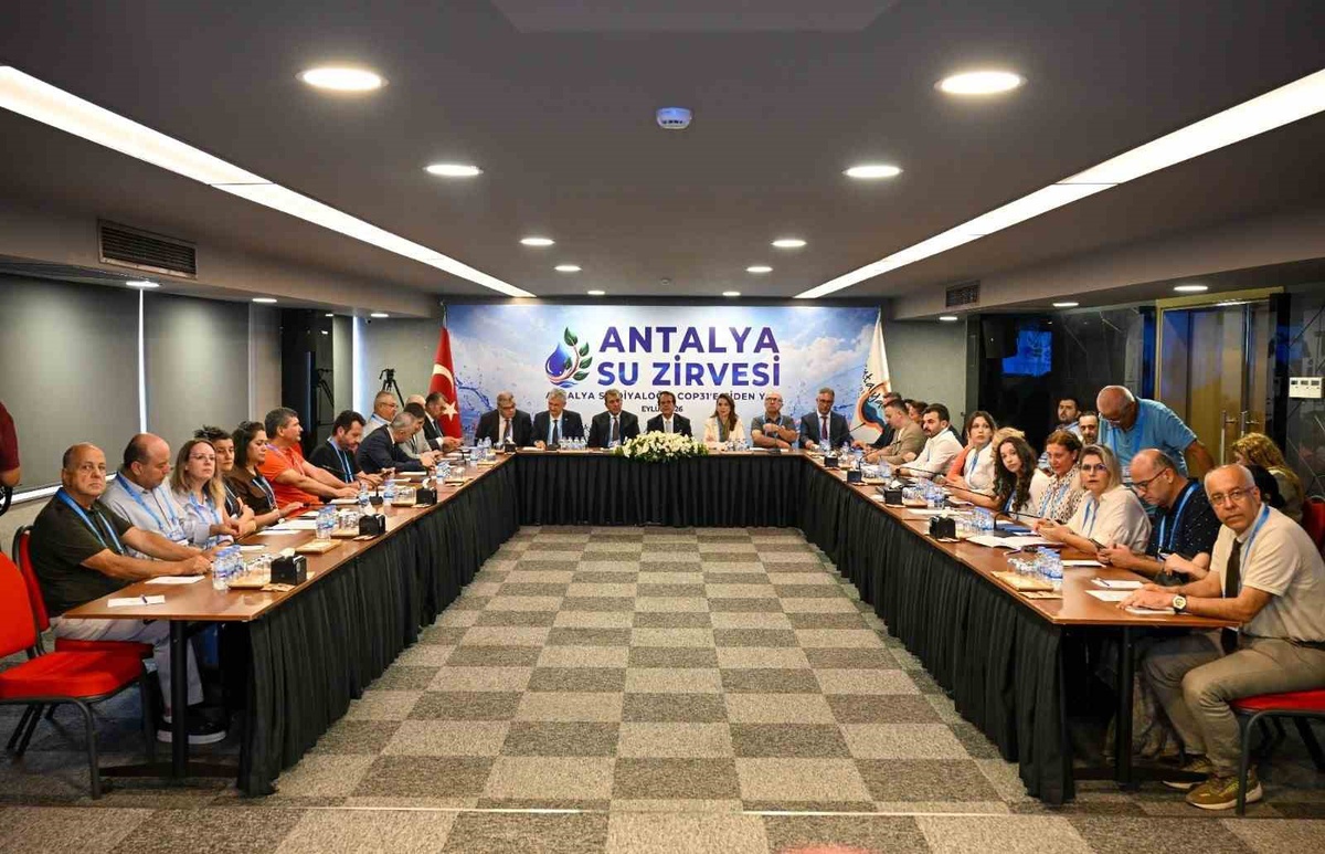 Antalya’da suyun geleceği masaya yatırıldı