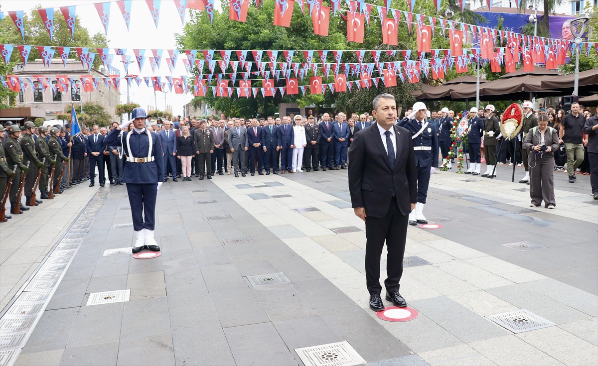 Atatürk\'ün Trabzon\'a gelişinin 102. yıl dönümü kutlandı