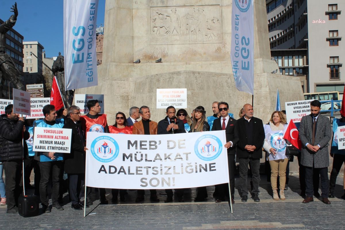 Eğitim ve Bilim Gücü Dayanışma Sendikası zorunlu görevlendirmeler için eylem kararı aldı