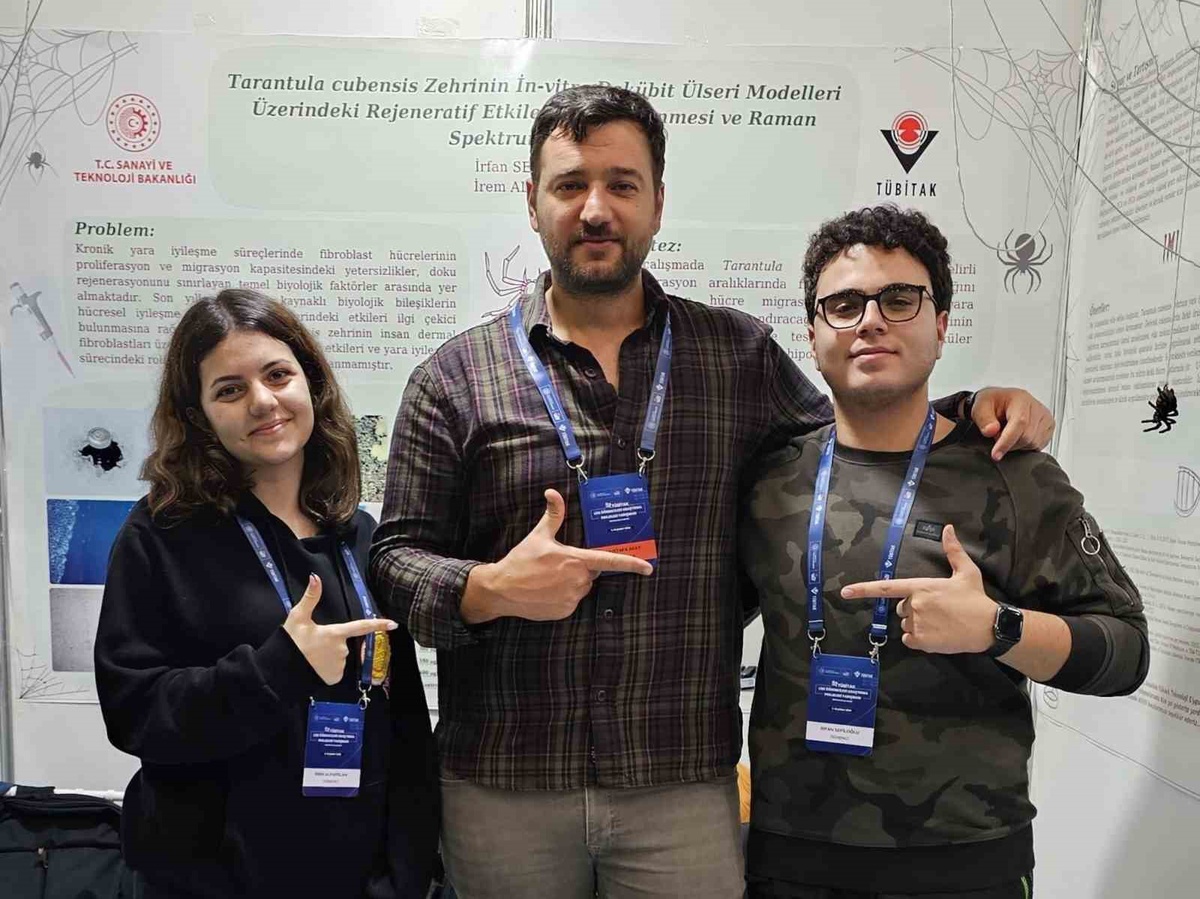 Erzurumlu öğrenciler örümcek zehri projesiyle ABD\'deki ISEF finaline katılacak