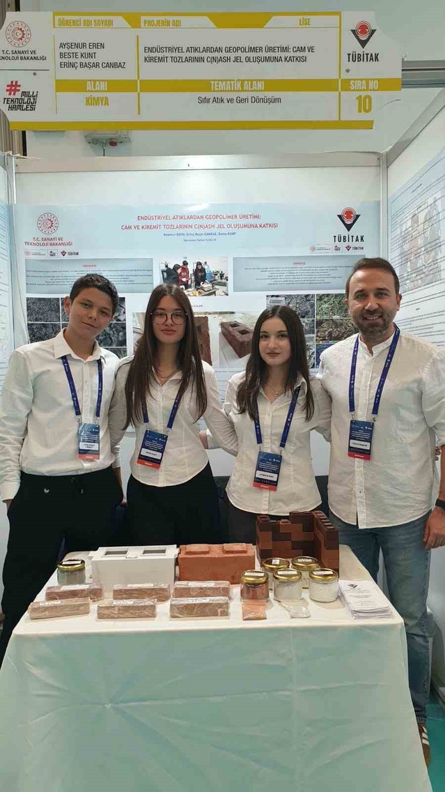 Eskişehirli liseliler ISEF 2027'de Türkiye'yi temsil edecek