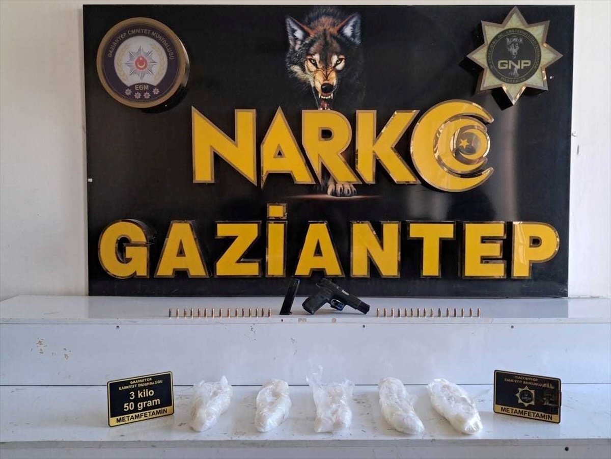 Gaziantep\'te uyuşturucu operasyonunda 1 kişi gözaltına alındı