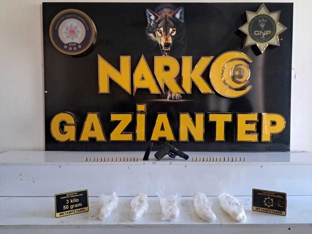 Gaziantep'te uyuşturucu operasyonunda 1 kişi gözaltına alındı
