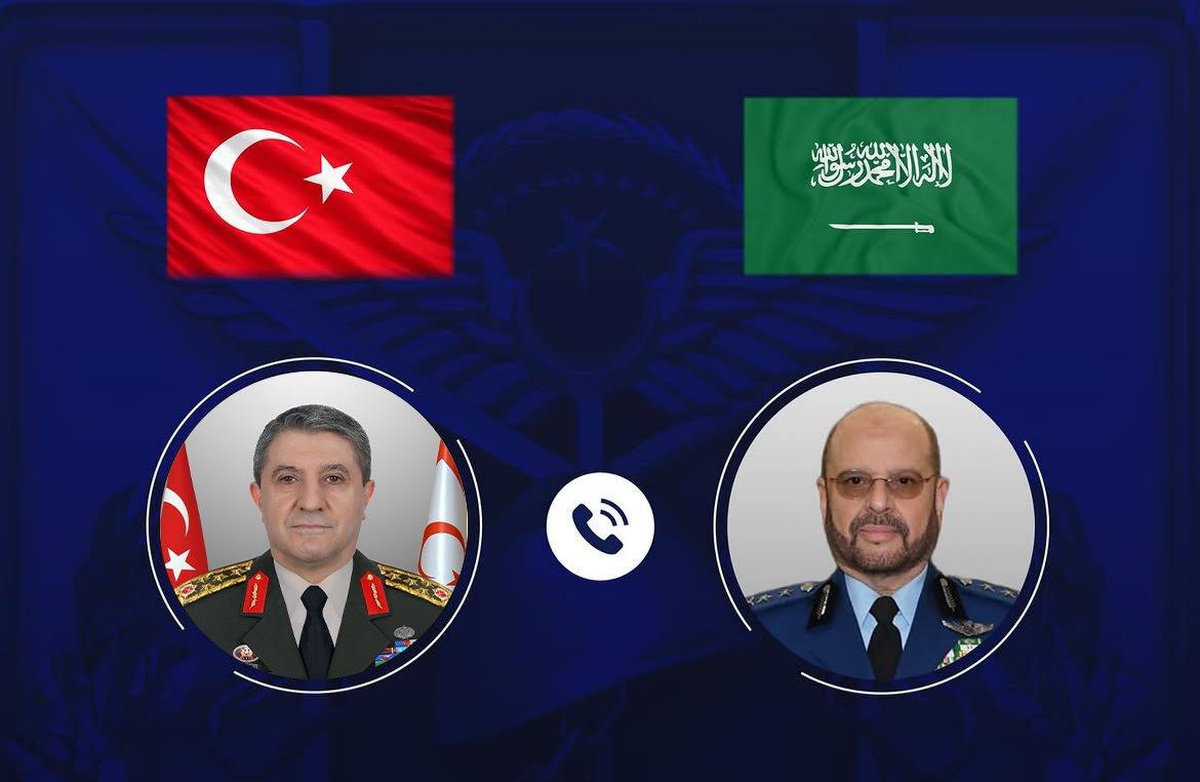 Orgeneral Bayraktaroğlu, Suudi Arabistanlı mevkidaşıyla telefonda görüştü
