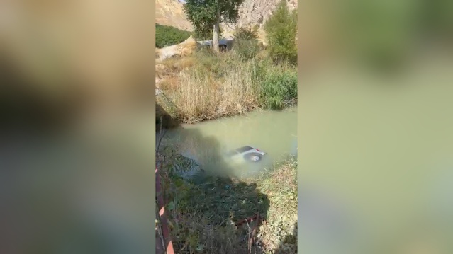 Malatya Darende'de çaya uçan araçta İsmail Şener (78) hayatını kaybetti