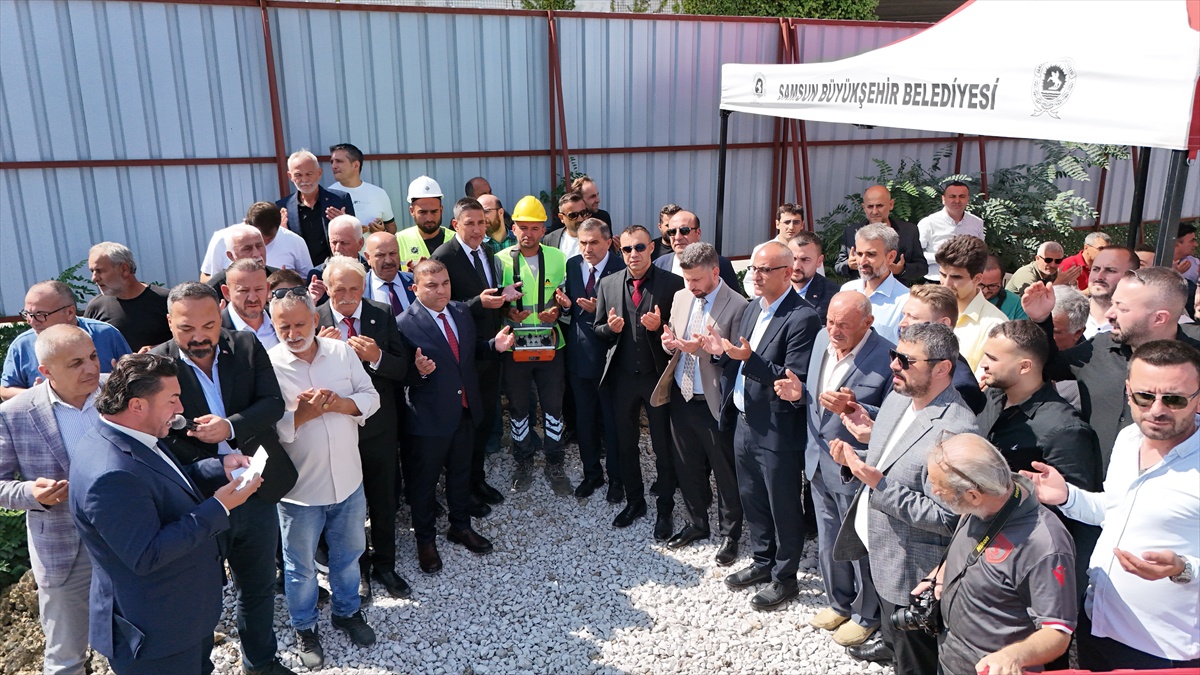 Samsun\'da 1925 konutluk kentsel dönüşüm projesinin ilk etabının temeli atıldı