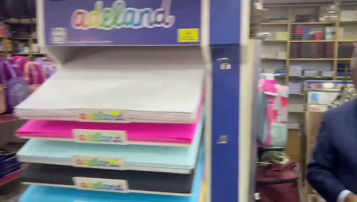 Tanrıkulu Diyarbakır\'da kırtasiye fiyatlarını inceledi, ailelerin eğitim masrafını sordu