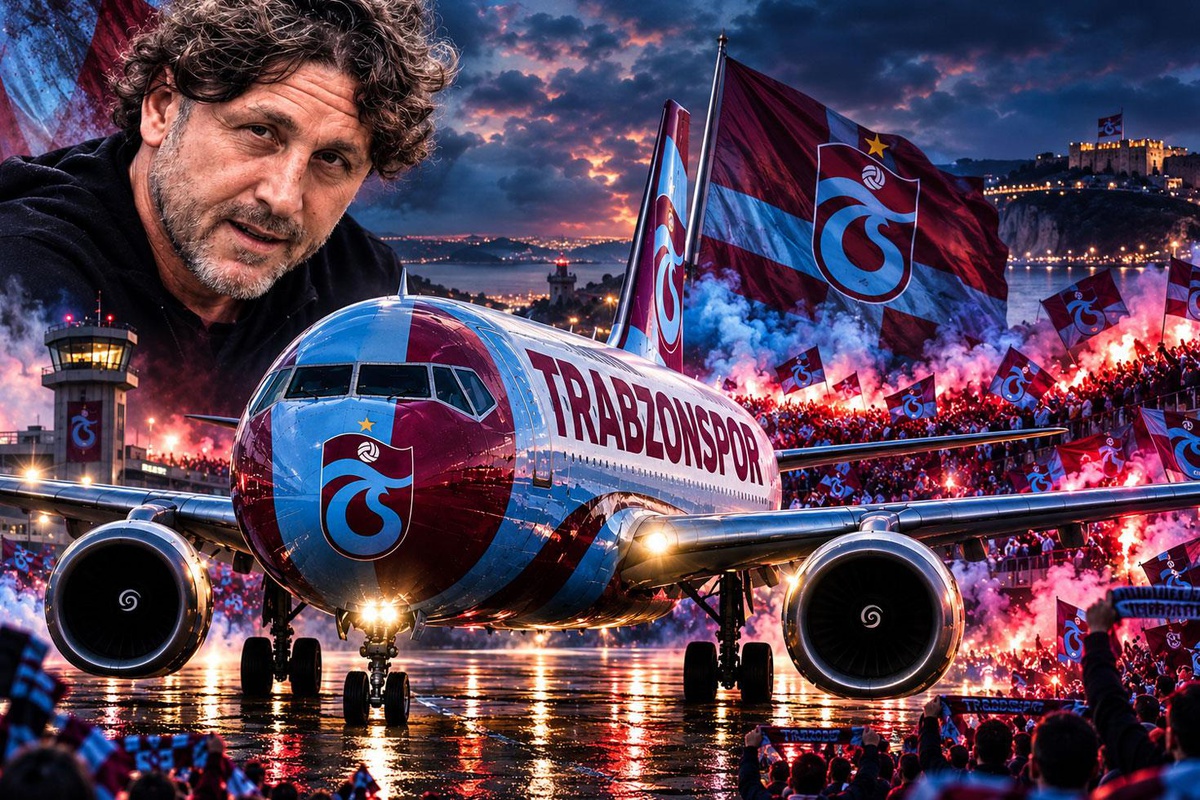 Uçak kalktı geliyor! İşte Trabzonspor\'un yeni hocası