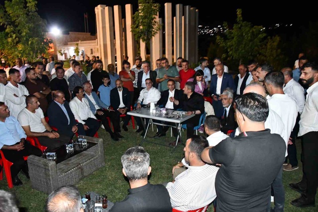 AK Partili Tatar, Silopi'de muhtarlarla istişare toplantısında buluştu