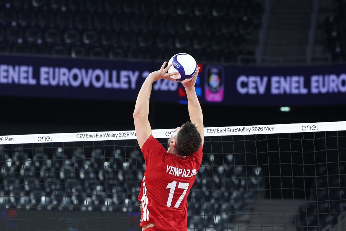 A Erkek Voleybol Milli Takımı Letonya\'ya 3-1 yenilip Avrupa Şampiyonası\'ndan elendi