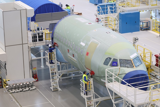 Airbus, Tianjin'deki ikinci montaj hattında üretilen ilk A320neo'yu teslim etti