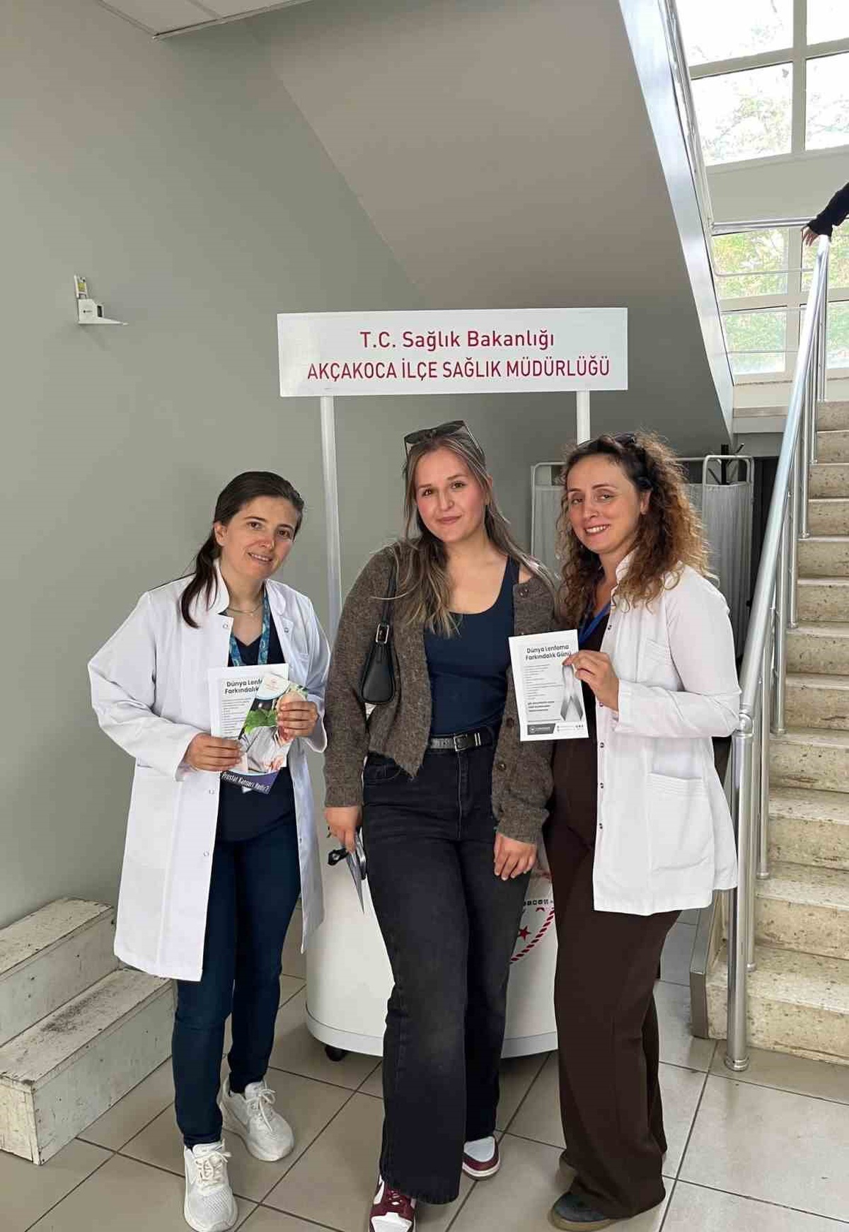 Akçakoca\'da lenfoma ve prostat kanseri için erken tanı standı açıldı