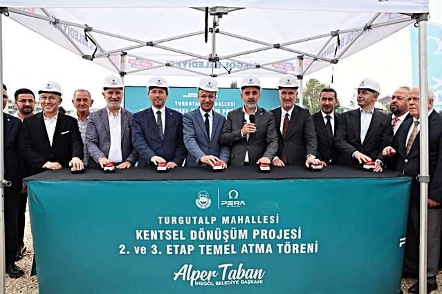 Bursa'da 600 bin riskli yapıya karşı İnegöl'de kentsel dönüşüm temeli atıldı