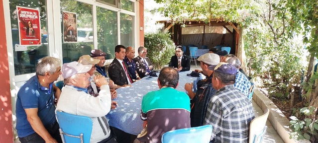 Dumlupınar Kaymakamı Karahan, Eydemir ve Allıören köylerini ziyaret etti