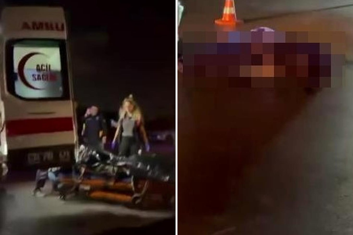 Esenyurt'ta yayalara çarpan otomobilde 1 kişi öldü, 1 kişi ağır yaralandı